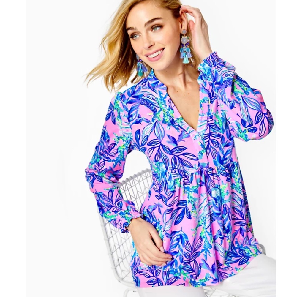 Woman’s NWOT Lilly Pulitzer Winona Knit Tunic Top